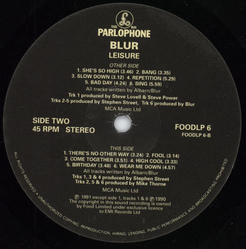 blur leisure UK オリジナル Blur – Leisure – Box Set 2 x CD, 2012 [r3993619] | Discogs